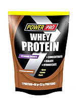 Протеин Whey Protein Power pro 1 кг Сывороточный концентрат, Шоколад, Сывороточный концентрат