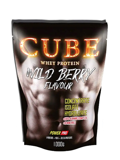 Протеїн CUBE Whey Protein Power Pro 1 кг кокос