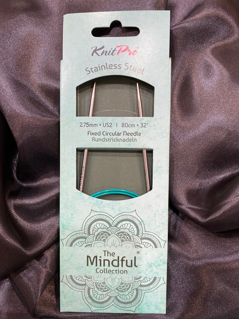 36094 Спиці кругові Mindful 80 см, 2.75 мм