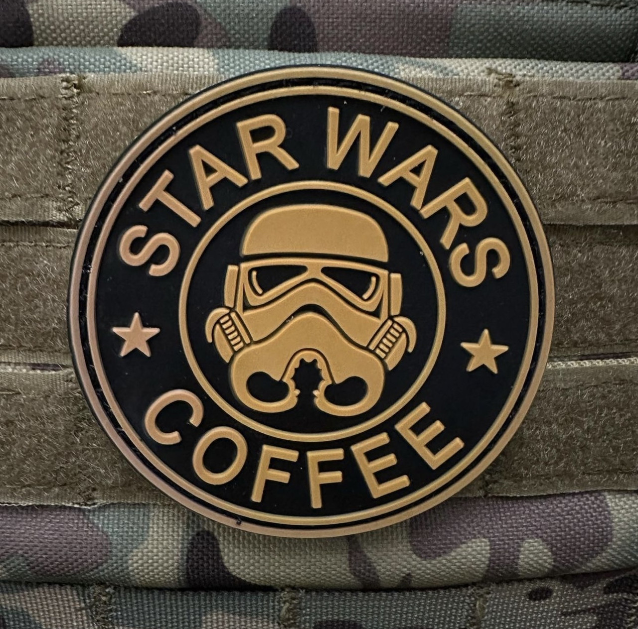 ПАТЧ Star Wars Coffee, шеврон, Зоряні Війни, Star Wars, патч резина, гума, ПВХ