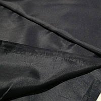Ткань подкладочная черно синяя