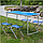Складаний туристичний стіл + 4 стільці Folding Table 120x60 см, компактний стіл, фото 7