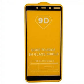 Захисне скло 9D для Nokia 1+ Plus Black, фото 1