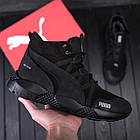 Чоловічі зимові черевики Pm Runner Black, фото 5