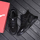 Чоловічі зимові черевики Pm Runner Black, фото 6