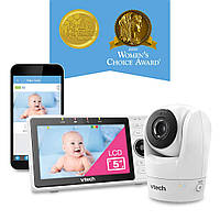 Smart-відеоняня VTech Smart Wi-Fi Baby Monitor VM901 5-дюймовий дисплей 720p, камеру 1080p, нічне бачення HD