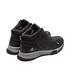 Чоловічі зимові шкіряні черевики Adidas Originals Ozelia Black, фото 4