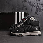 Чоловічі зимові шкіряні черевики Adidas Originals Ozelia Black, фото 8