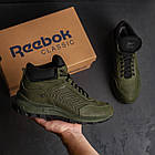 Чоловічі зимові черевики Reebok Classic Green, фото 6