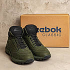 Чоловічі зимові черевики Reebok Classic Green, фото 9