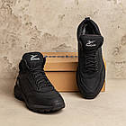 Чоловічі зимові шкіряні черевики Reebok Classic Black, фото 9