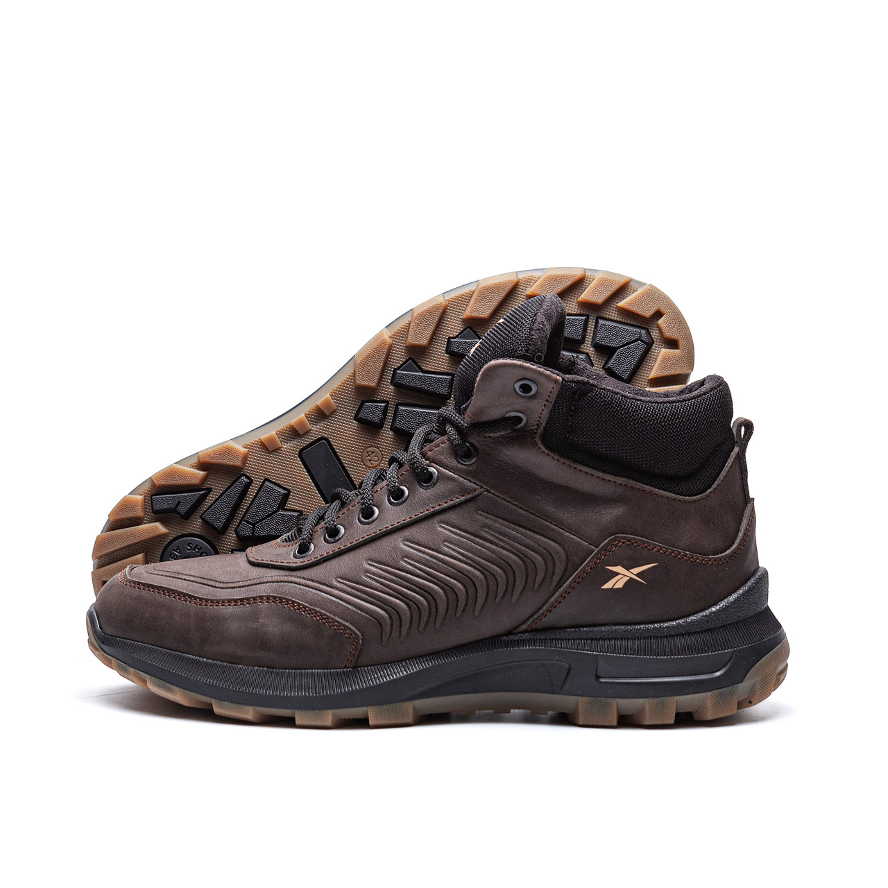 Чоловічі зимові черевики Reebok Classic Brown, фото 1