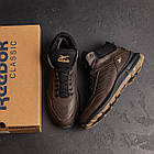 Чоловічі зимові черевики Reebok Classic Brown, фото 7