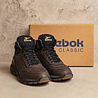 Чоловічі зимові черевики Reebok Classic Brown, фото 8