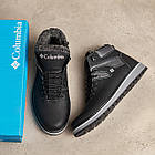 Чоловічі зимові шкіряні черевики BARZONI Black Flotar, фото 9