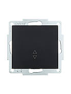 Вимикач прохідний LEZARD VESNA чорний (10 шт./120 шт.) (без рамки), фото 2