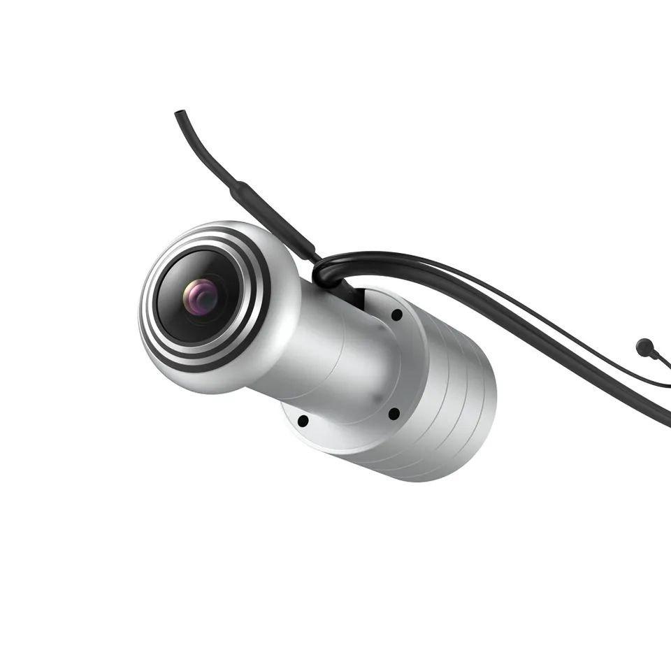 Охоронна міні WiFi IP Onvif  камера дверного вічка HQcam USAFEQLO 12V silver. XMeye