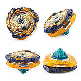 Дзига Beyblade Mirage Fafnir B167 Бейблейд Міраж Фафнір B-167, двосторонній мотузковий запуск, фото 2