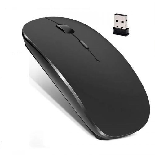 Безшумна бездротова мишка з USB передавач з вбудованим акумулятором