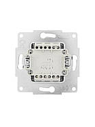 Вимикач потрійний LEZARD VESNA чорний (10 шт./120 шт.), фото 3