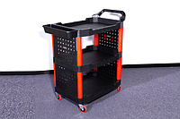 MaxShine 3-Tier Storage Utility Detailing Rolling Cart - Тележка для детейлинга