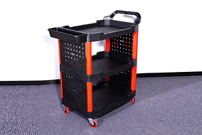 MaxShine 3-Tier Storage Utility Detailing Rolling Cart - Візок для детейлінгу