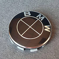 Ковпачок заглушка для дисків BMW 68 мм чорний 1 штука 36136783536