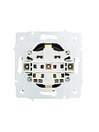 Розетка з/з ПБТ LEZARD VESNA чорна (10 шт./120 шт.) (без рамки), фото 3