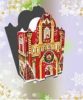 Новогодняя коробка "Праздничный замок" 24-13
