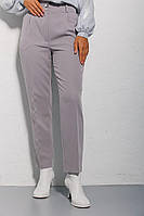 Женские классические брюки со стрелками M, Серый