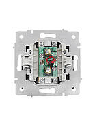 Розетка ТВ прохідна LEZARD VESNA чорна (10 шт./120 шт.) (без рамки), фото 3