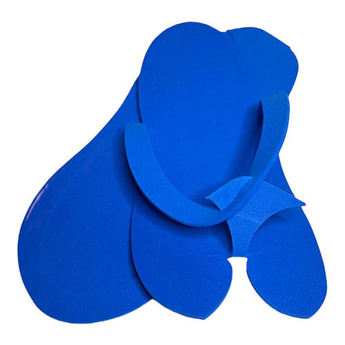 Одноразовые тапочки для педикюра, синие, 1 пара (ID#1929324051), цена ...