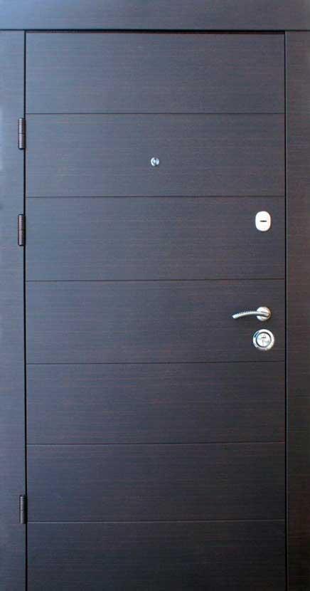 Вхідні двері Qdoors Горизонталь ванільний преміум