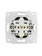 Розетка із захистом від дітей ПБТ LEZARD VESNA чорна (10 шт./120 шт.) (без рамки), фото 3