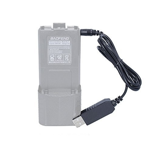 Зарядное устройство USB для баттарей Baofeng BL5 BL8 на 3800 мАч черный QM, код: 7723053 - фото 2 - id-p1929335202