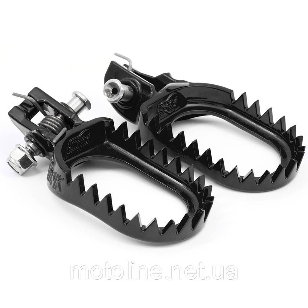 Підніжки S3 Punk standart на KTM/Husqvarna/GasGas, чорні, фото 1