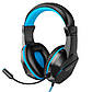 Навушники Borofone ігрові дротові мікрофон Phantom BO104 Black/Blue, фото 3