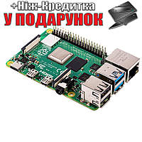 Raspberry Pi 4 Model B (4GB, BCM2711, A72 ARM v8, 1.5 GHz Quad Core) 4 GB ОЗУ