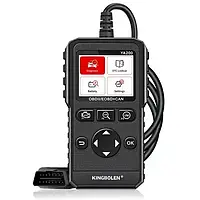 Автосканер DTC для діагностики KINGBOLEN YA200 (OBD2, 9 мов, авто від 2000 року) Code Reader