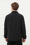 Демісезонна чоловіча куртка Finn Flare FBC23007-200 чорна L, фото 4