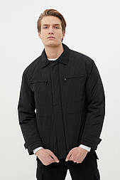 Демісезонна чоловіча куртка Finn Flare FBC23007-200 чорна L