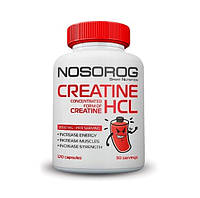 Креатин комплекс Nosorog Nutrition Creatine HCL 120 Caps QM, код: 7892169