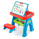 Дитячий мольберт проєктор AK 0005, столик зі стільчиком, фото 6