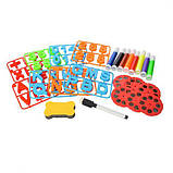 Дитячий мольберт проєктор AK 0005, столик зі стільчиком, фото 3