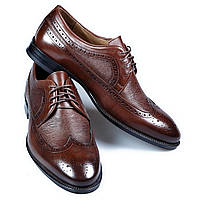 Чоловічі туфлі дербі Вудсток TANNER 43 Темно-коричневі DR, код: 2630562