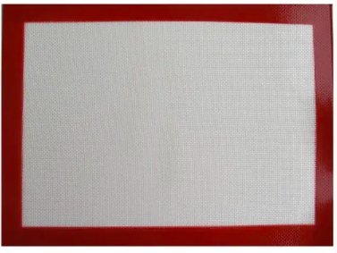 Килимок перфорований силіконовий білий 60х40 см, фото 1