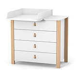 Комод Верес 900 Монако біло-буковий, фото 5