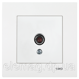 Viko Karre Розетка телевізійна білий