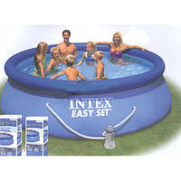 Бассейн большой надувной Intex Easy Set Pool 28120