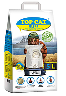 Наполнитель для кошачьего туалета TOP CAT ULTRA бентонитовый new clumping formula 0,5-3 мм 5 л